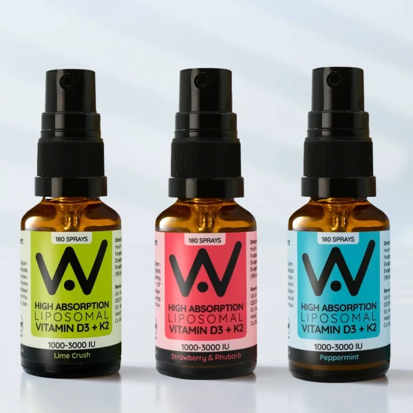 WELL.ACTUALLY. Liposomal Vitamin D3 & Vitamin K2 Oral Spray